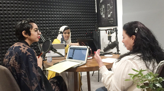 WSN podcast recording session